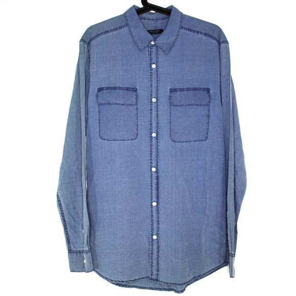 Equipment Homme Mens Medium Flowy Button Up Shirt NEW RARE N1339 - Picture 1 of 5